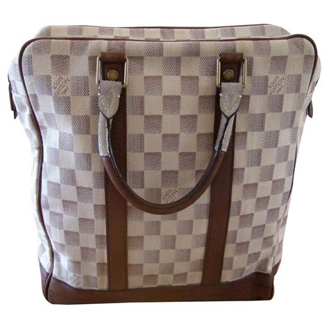 louis vuitton handbags white checkered.